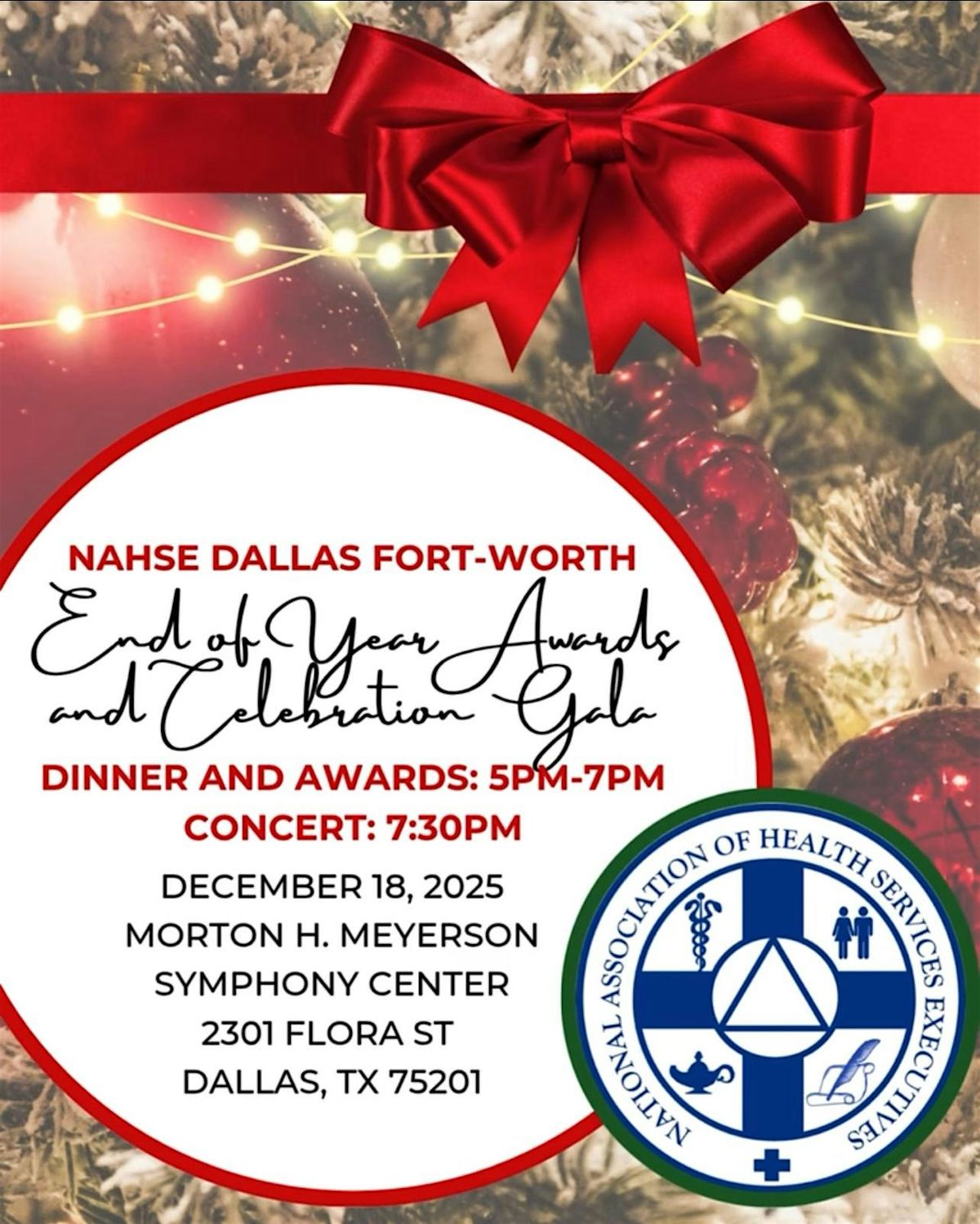 N.A.H.S.E. Dallas-Fort Worth End of Year Awards and Celebration Gala, 18 December | Event in Dallas | AllEvents