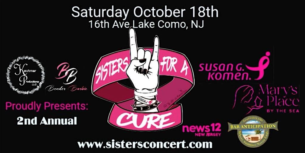 2nd Annual Sisters For A Cure Rock Concert!, 18 October | Event in Lake Como | AllEvents