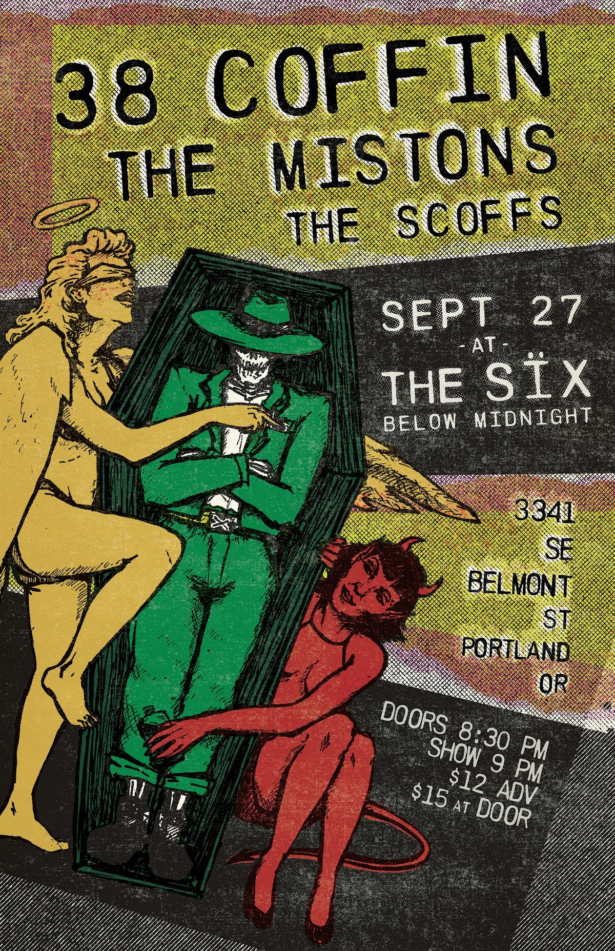 38 Coffin (SEA) with The Mistons and The Scoffs, 27 September | Event in Portland | AllEvents