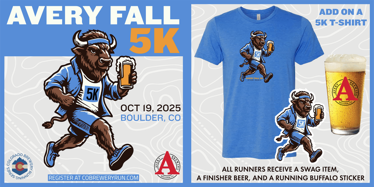 Avery Fall 5k | Avery Brewing | 2025 CO Brewery Running Series, 19 October | Event in Boulder | AllEvents