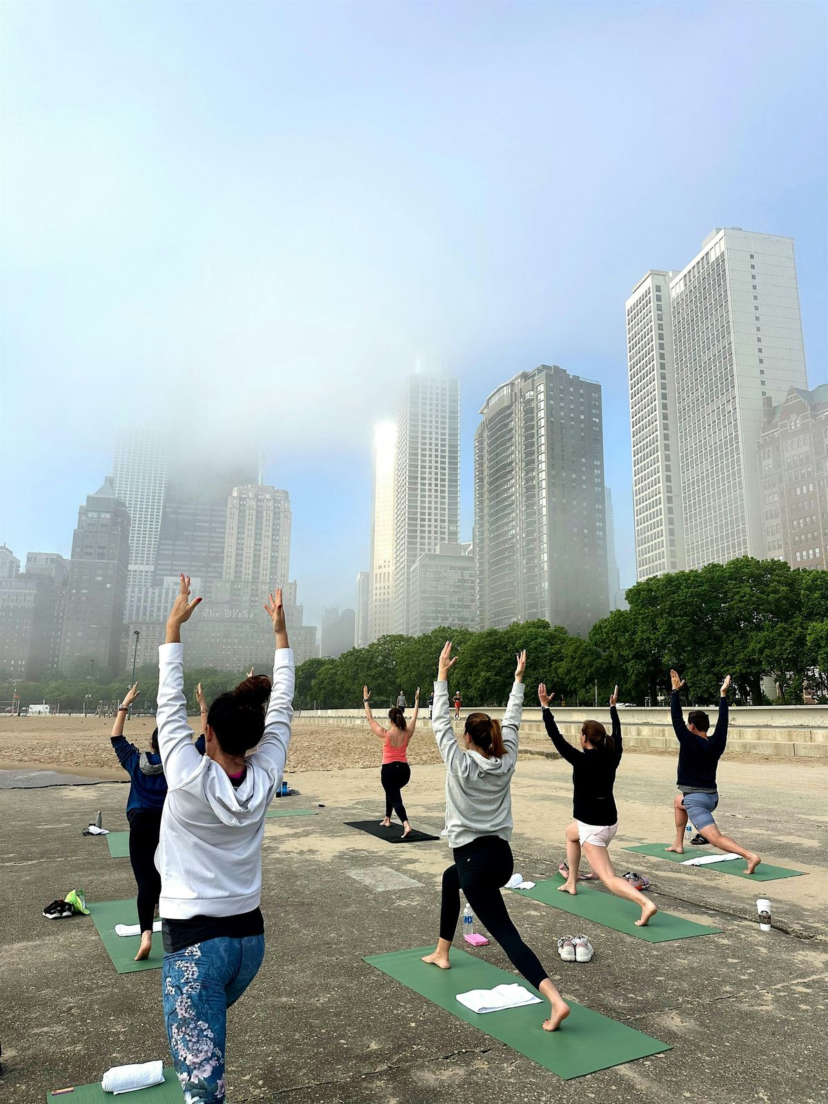 Beachfront Yoga, 28 June | Event in Chicago | AllEvents