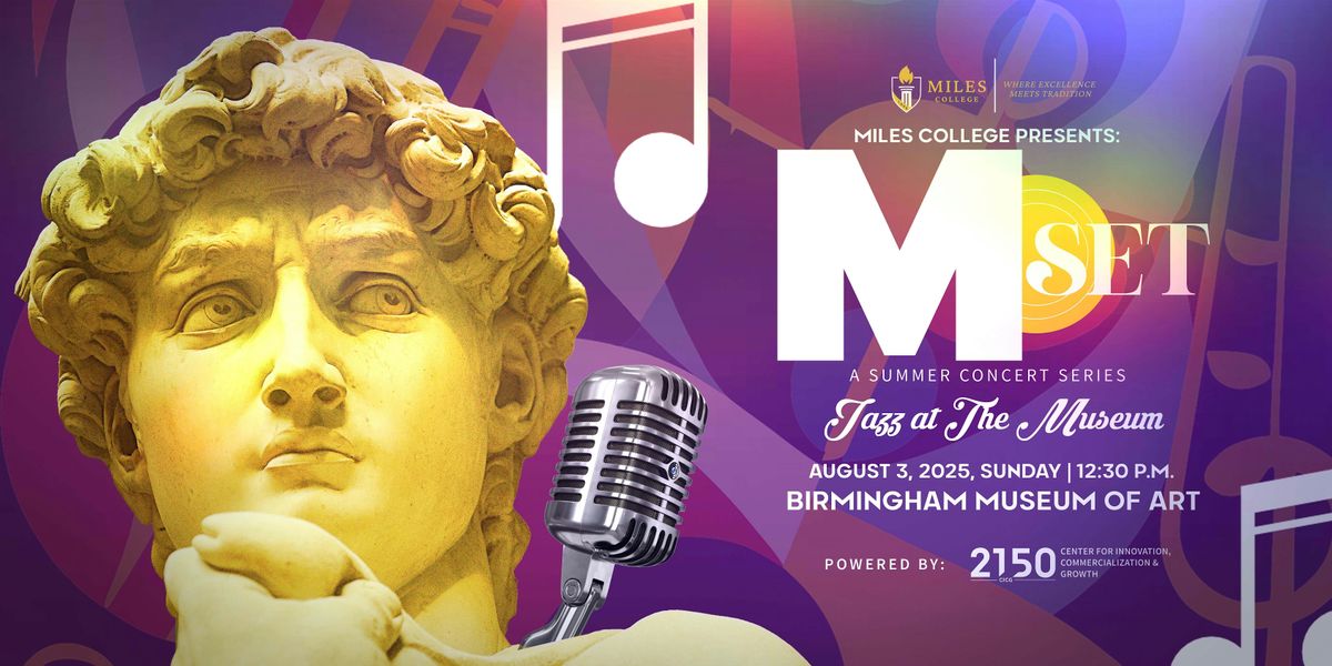 M Set: Jazz at the Museum a Summer Concert Series, 3 August | Event in Birmingham | AllEvents