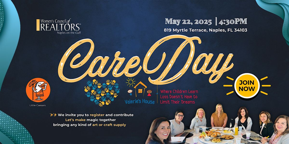 Join Us For    ❤️ CARE DAY ❤️  with Valerie's House, 22 May | Event in Naples | AllEvents