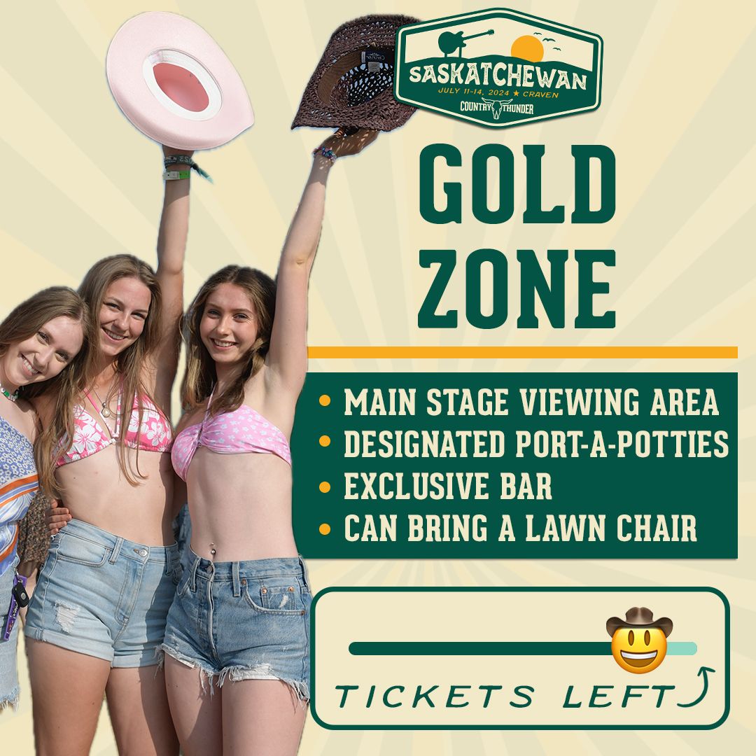 Country Thunder - Saskatchewan (Sunday), 13 July | Event in Southey | AllEvents