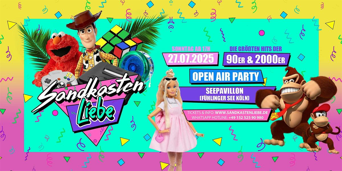 Sandkastenliebe - 90er & 2000er Open Air • 27.07.25 • See Pavillion, 27 July | Event in Köln | AllEvents
