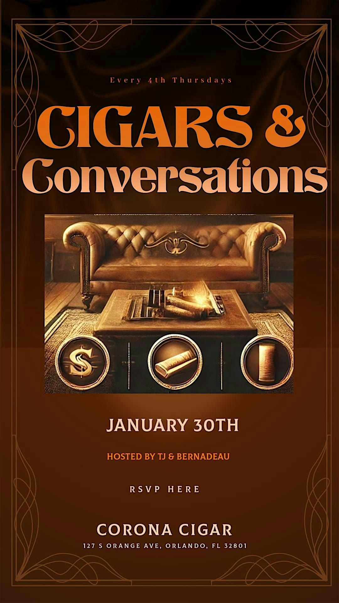 Cigars & Conversations | Event in Orlando | AllEvents