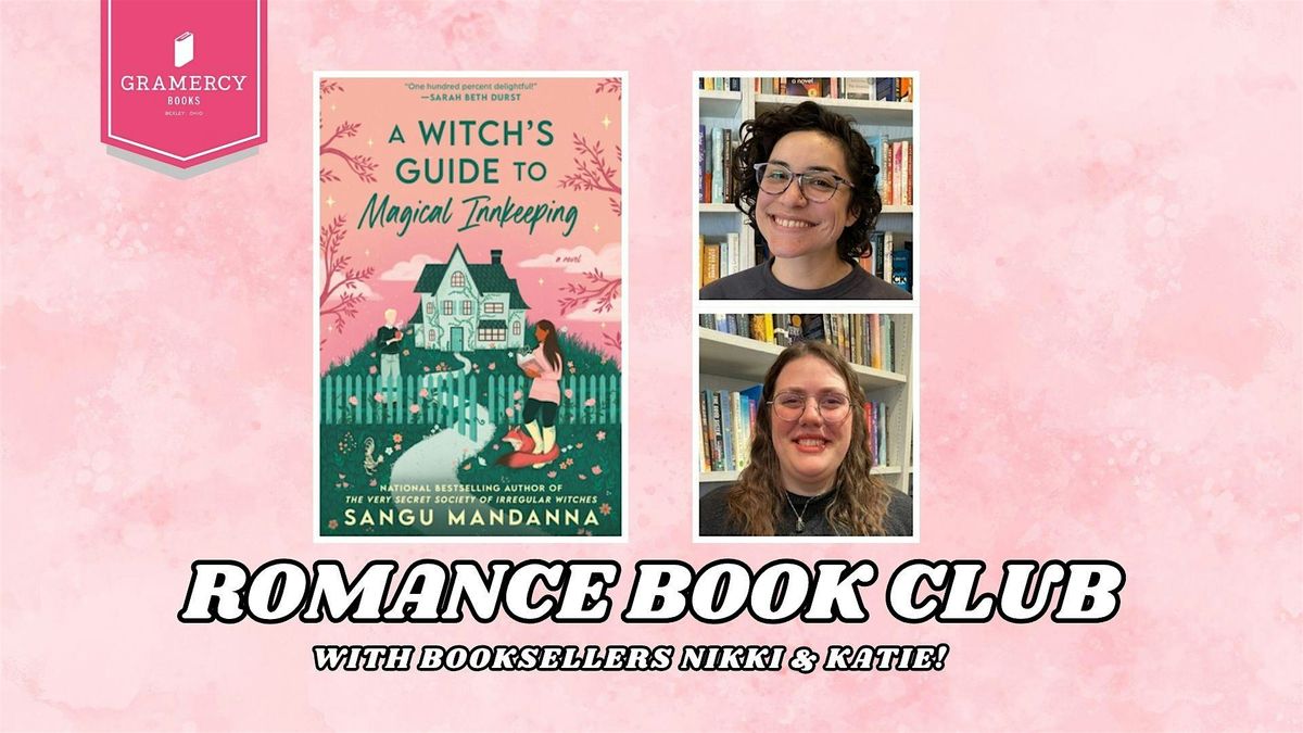 September Romance Book Club Pick: A Witch's Guide to Magical Innkeeping!, 2 September | Event in Columbus