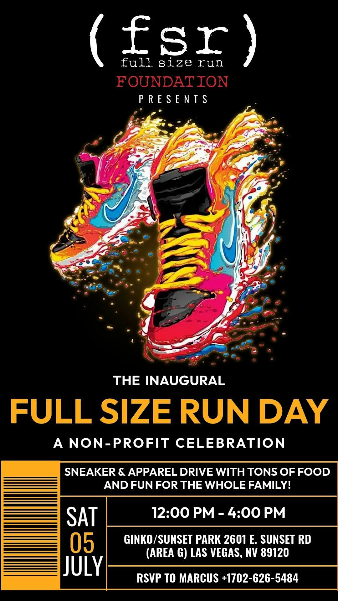 Full Size Run Day, 5 July | Event in Las Vegas | AllEvents