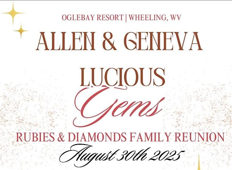 Allen  and Geneva Lucious Family Reunion 2025, 30 August | Event in Wheeling | AllEvents