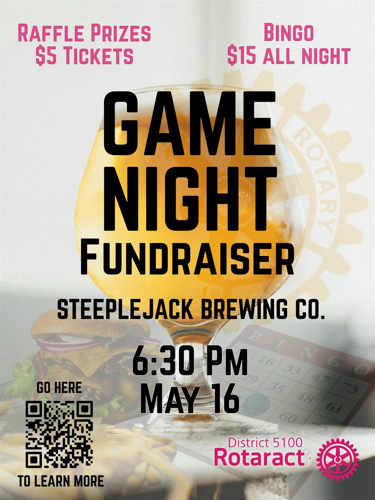Bingo Night with Portland Rotaract District 5100, 16 May | Event in Portland | AllEvents