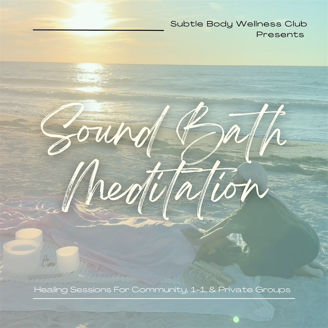 Community Sound Bath Meditation & Breathwork | St. Pete Beach | Event in Tampa | AllEvents