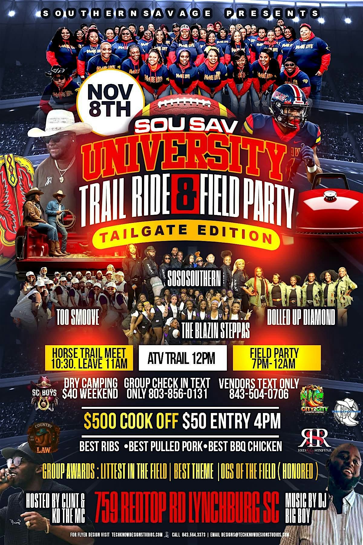 SOUSAV UNIVERSITY TRAILRIDE/FIELD PARTY, 8 November | Event in Lynchburg | AllEvents