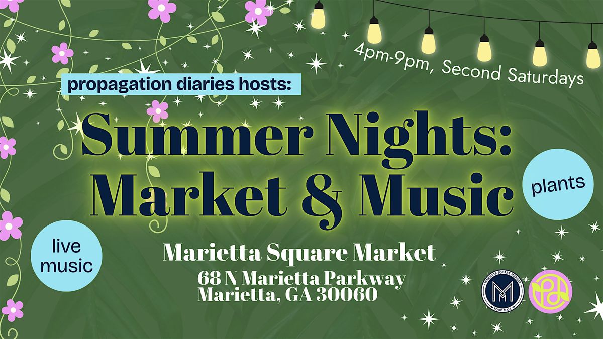 Summer Night Markets at Marietta Square Market, 14 June | Event in Marietta | AllEvents