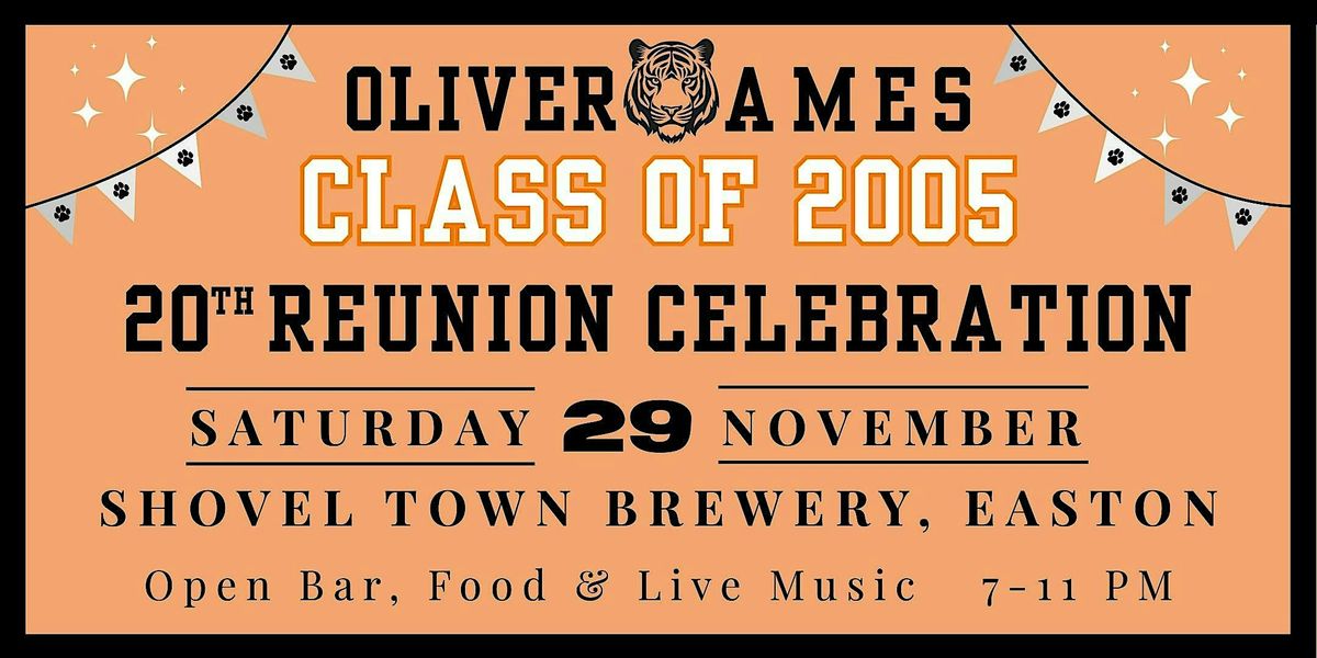 OAHS Class of 2005 | 20 Year Reunion, 29 November | Event in Easton | AllEvents