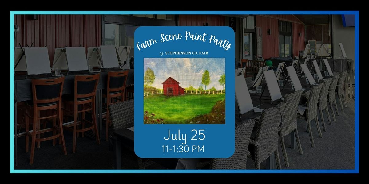 Farm Scene Paint Party, 25 July | Event in Freeport | AllEvents