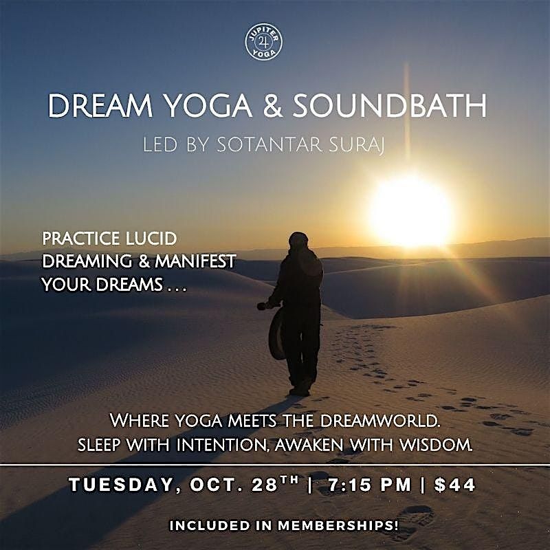 Lucid Dream Yoga & Soundbath Pop-Up Class, 28 October | Event in Newport Beach | AllEvents