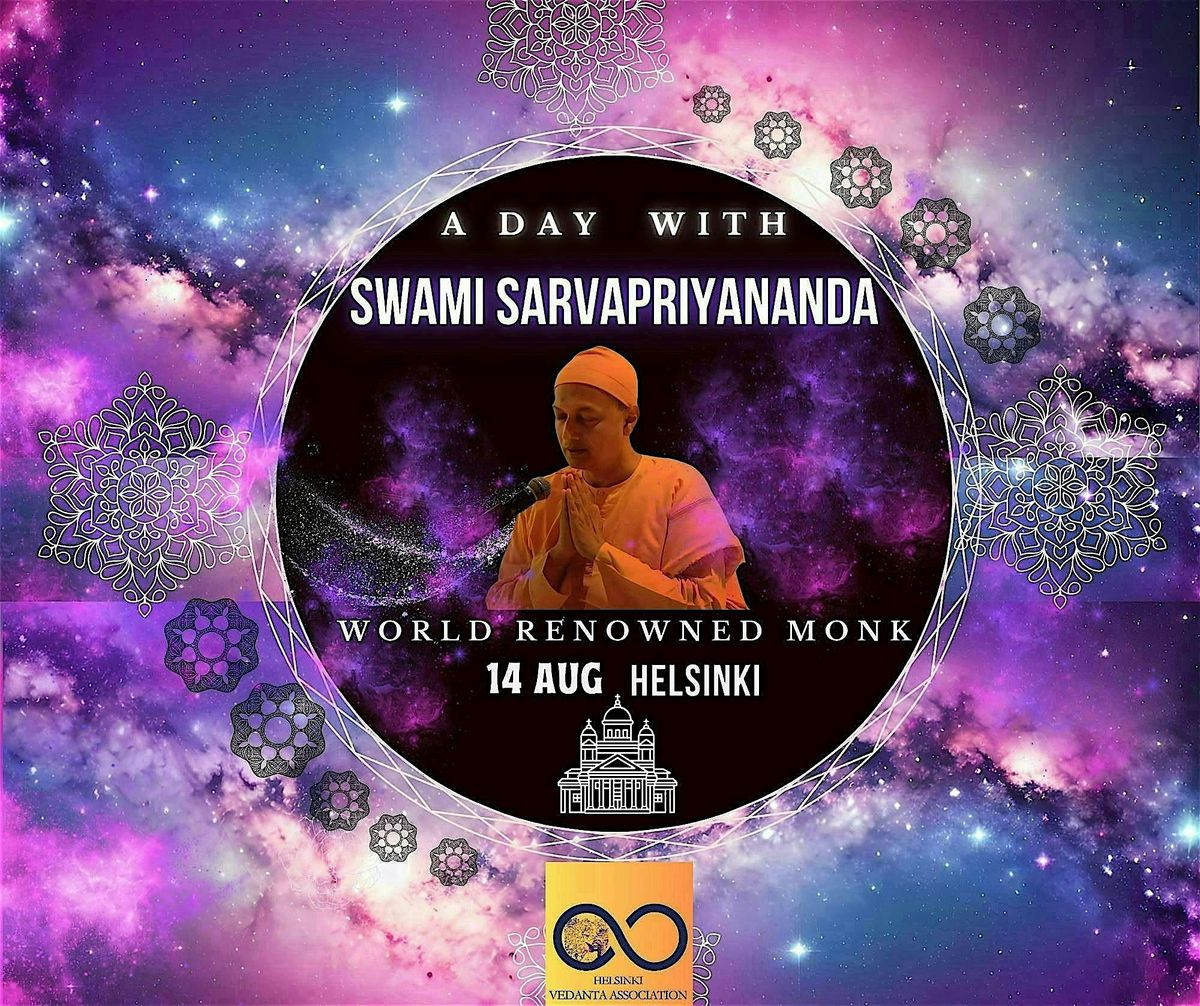One day congress with Swami Sarvapriyananda ji, 14 August | Event in Helsinki | AllEvents