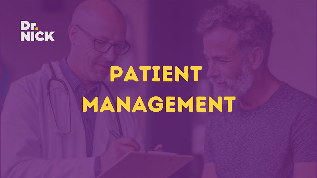 Patient Management Workshop, 10 September | Event in Norwest | AllEvents