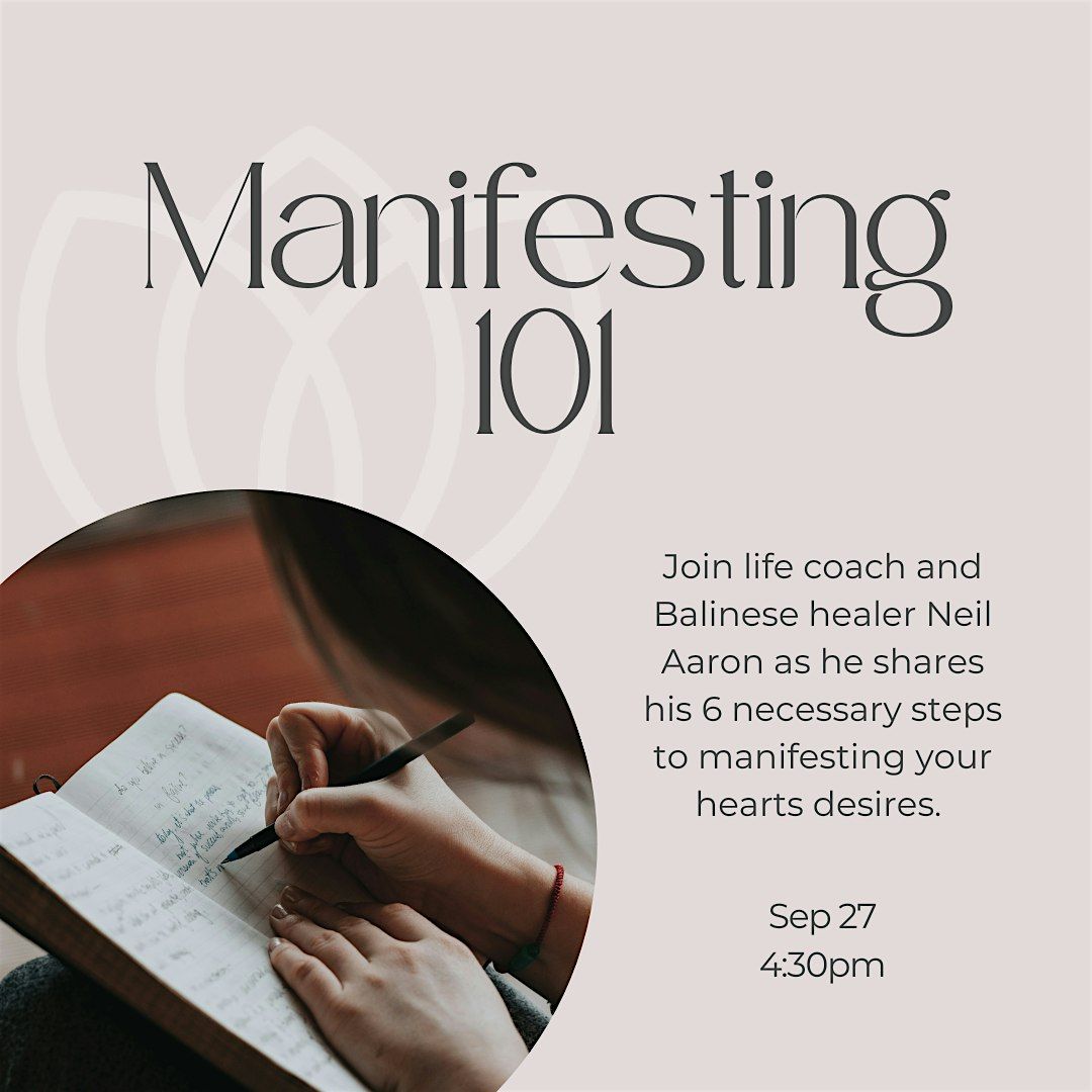 Manifesting 101, 27 September | Event in Los Angeles | AllEvents