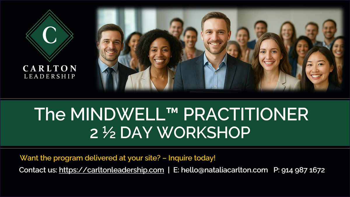 The MindWell™ Practitioner Certification Program   |  March 25 -27, 2026, 25 March | Event in Eugene | AllEvents