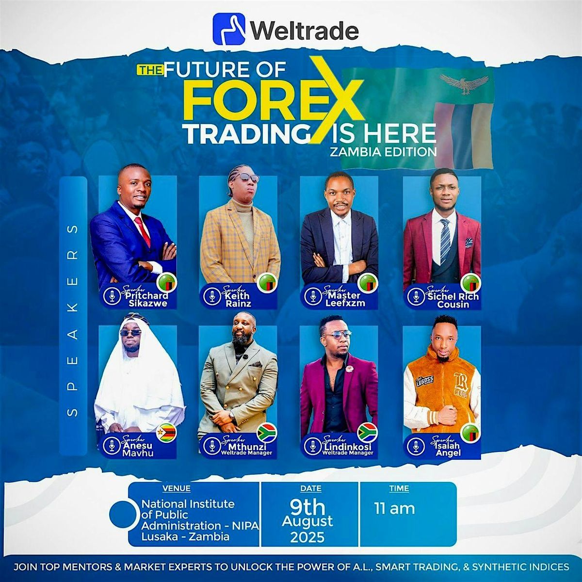 THE FUTURE OF FOREX TRADING IS HERE ZAMBIAN EDITION, 9 August | Event in Lusaka | AllEvents