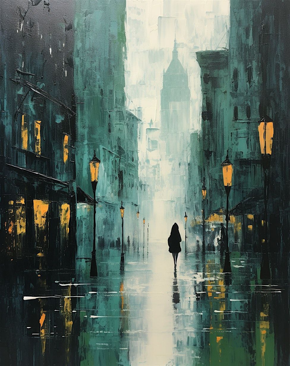 Rainy City - Paint Along (& NA Sip), 5 December | Event in Tacoma | AllEvents