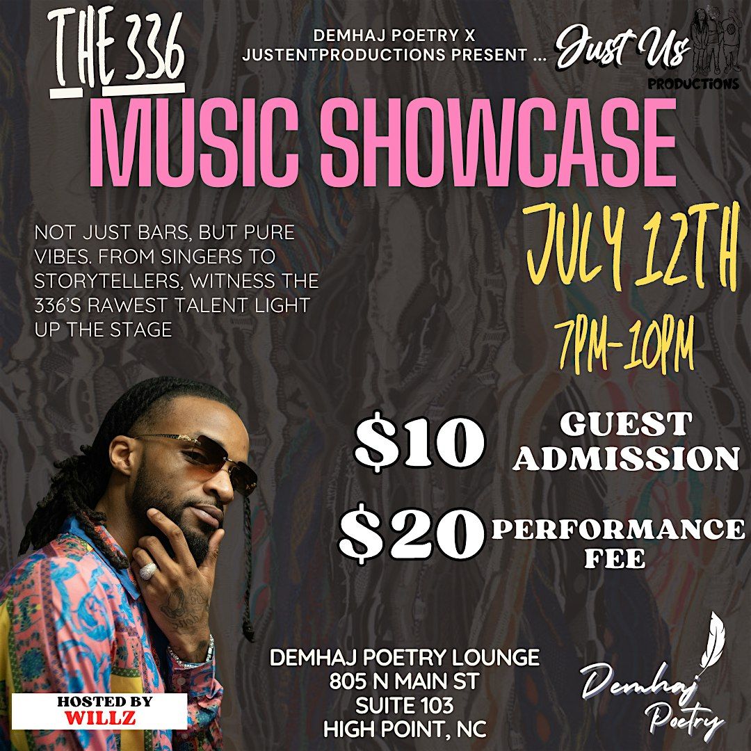 The 336 Music Showcase!, 12 July | Event in High Point | AllEvents