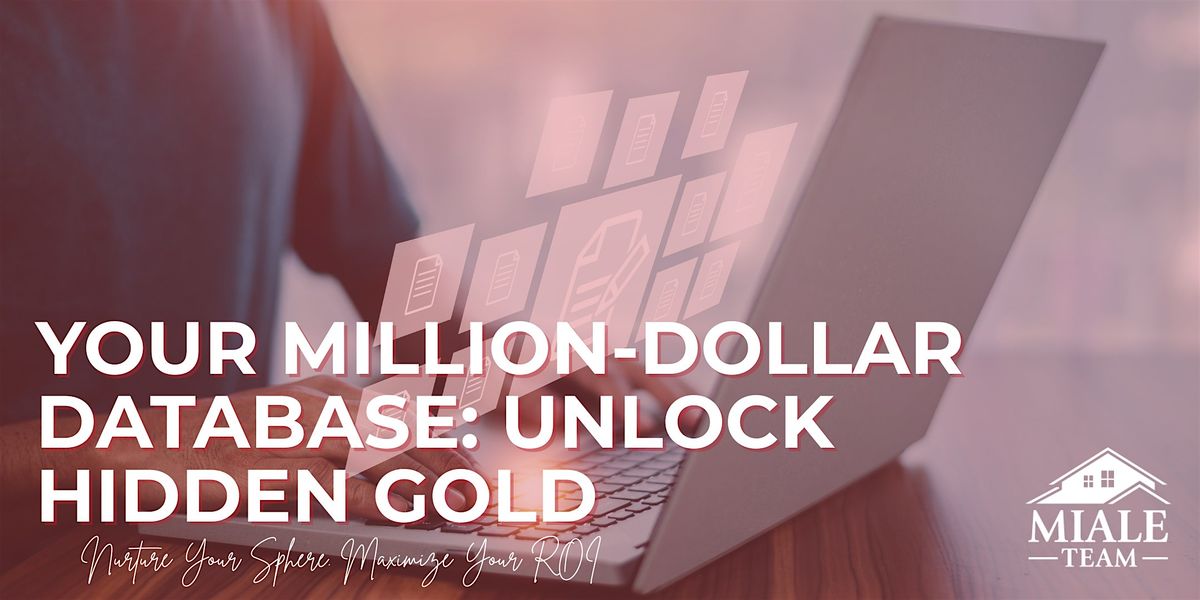 Your Million-Dollar Database: Unlock Hidden Gold, 28 May | Event in Newington | AllEvents