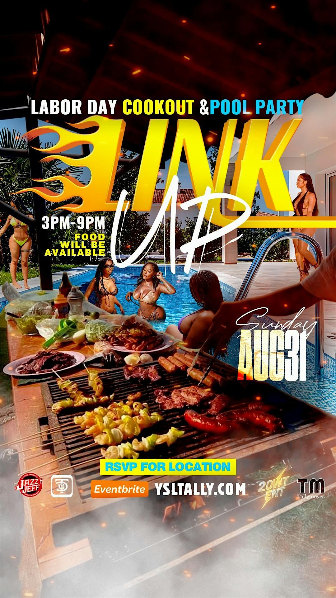 YSL WEEKEND: THE LINK UP -- LABOR DAY COOKOUT & POOL PARTY!, 31 August | Event in Tallahassee | AllEvents