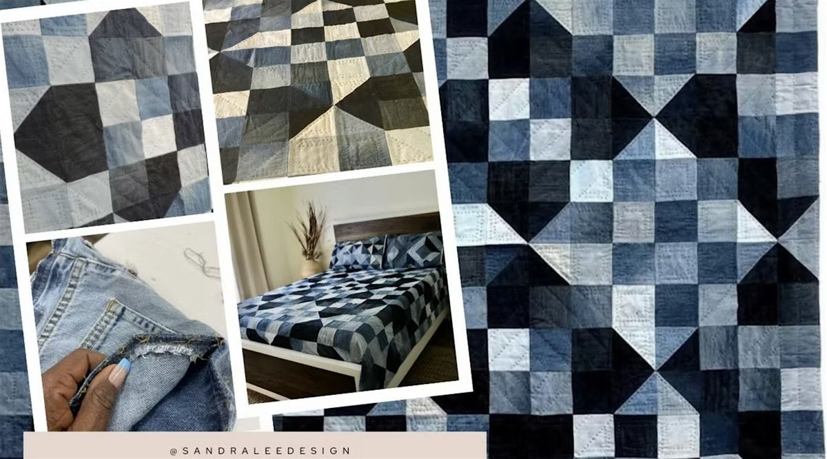 Repurposed Denim Quilt Master Class, 15 August | Event in Atlanta | AllEvents