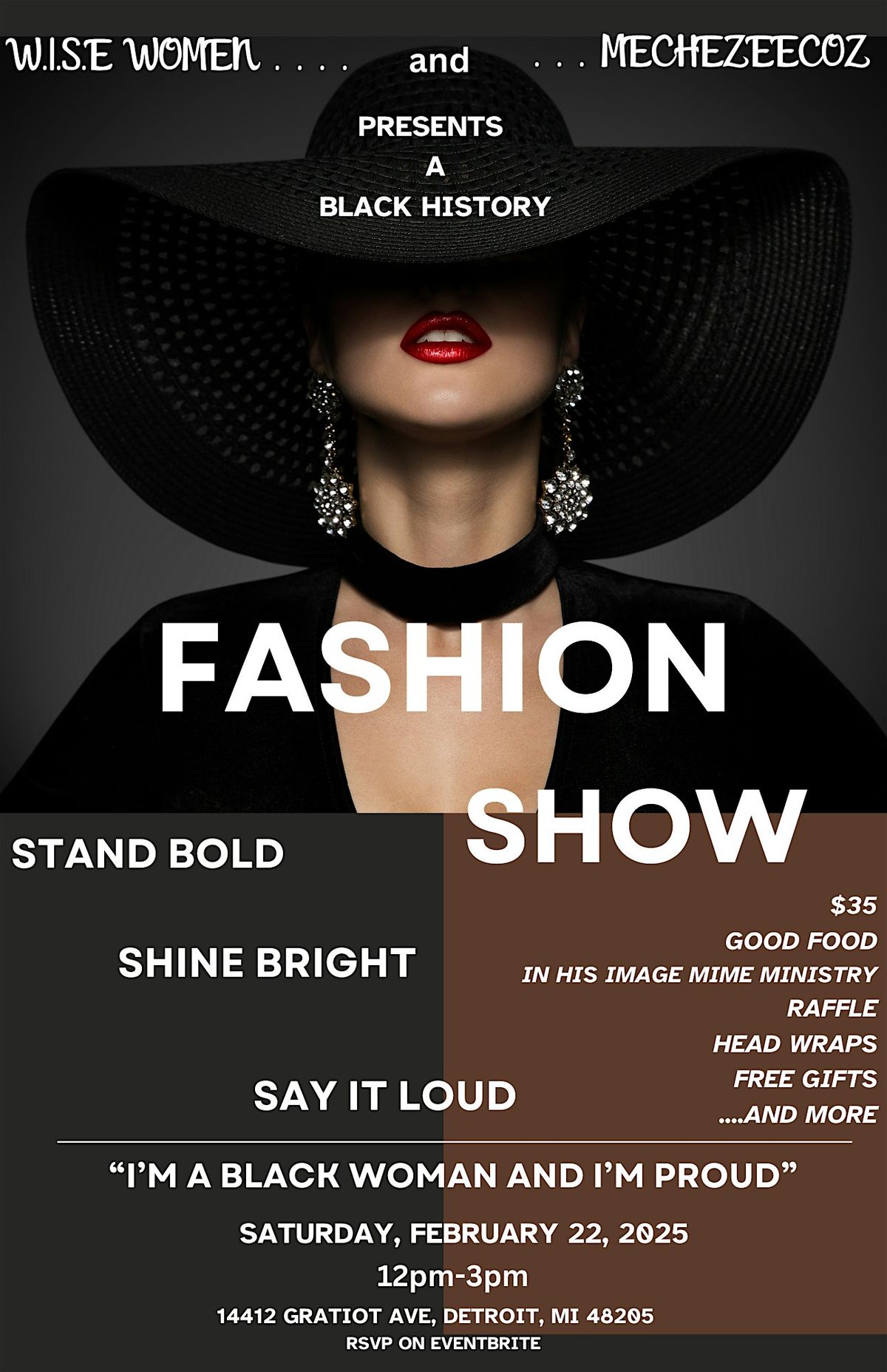BLACK HISTORY FASHION SHOW, 26 April | Event in Detroit | AllEvents