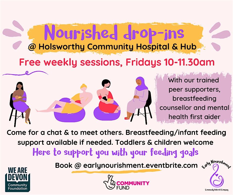 Nourished Drop-in Holsworthy (Breastfeeding and infant feeding support ) | Event in Holsworthy | AllEvents