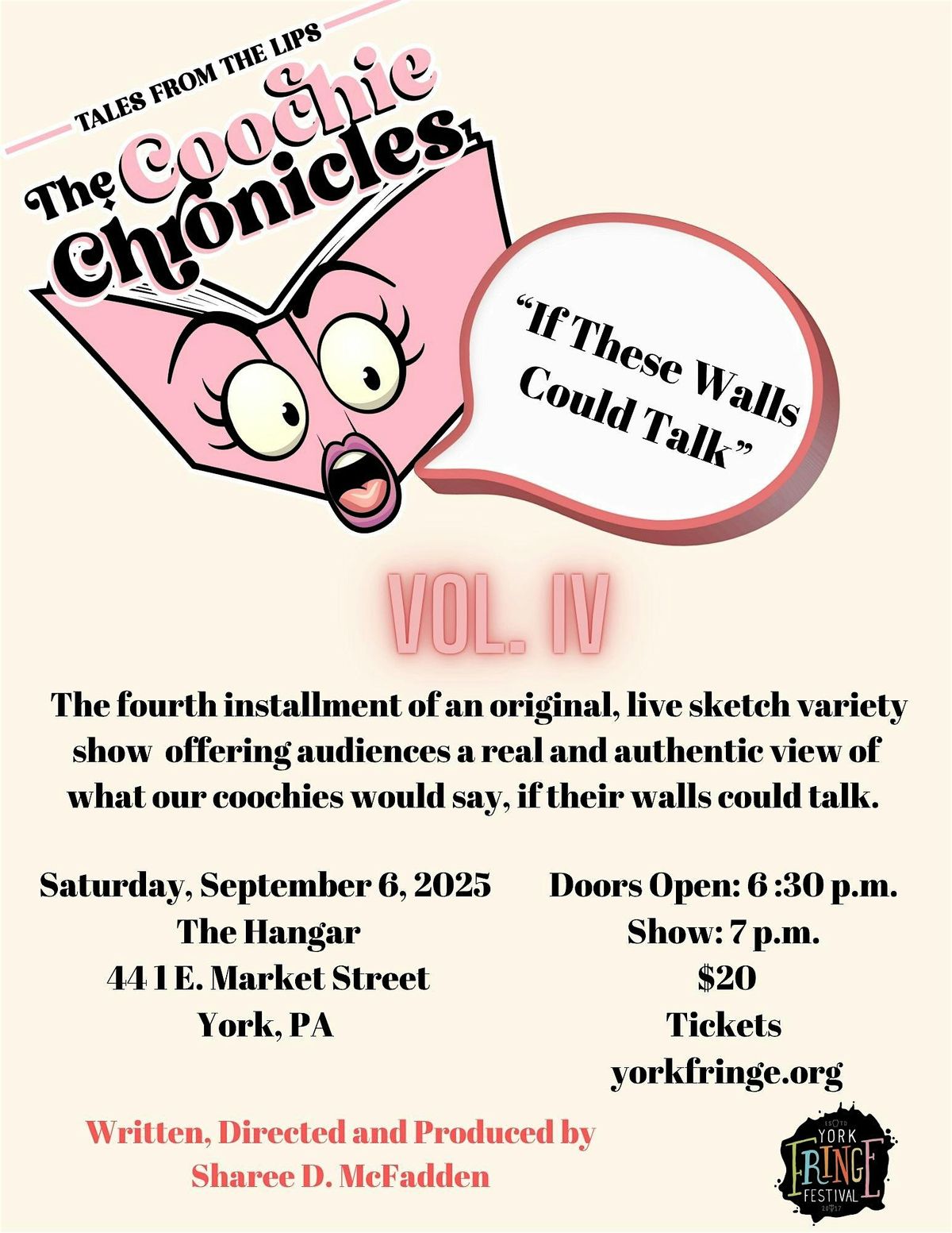 Tales from the Lips: The Coochie Chronicles Vol. IV, 6 September | Event in York | AllEvents