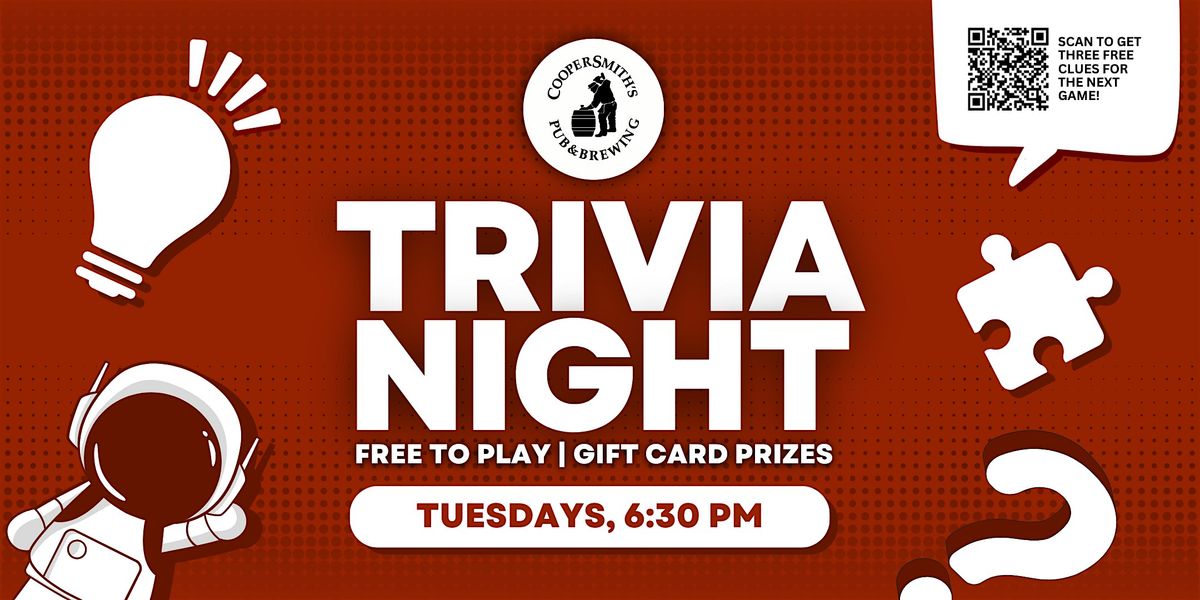 Trivia Night at CooperSmith's Pub & Brewing | Event in Fort Collins | AllEvents