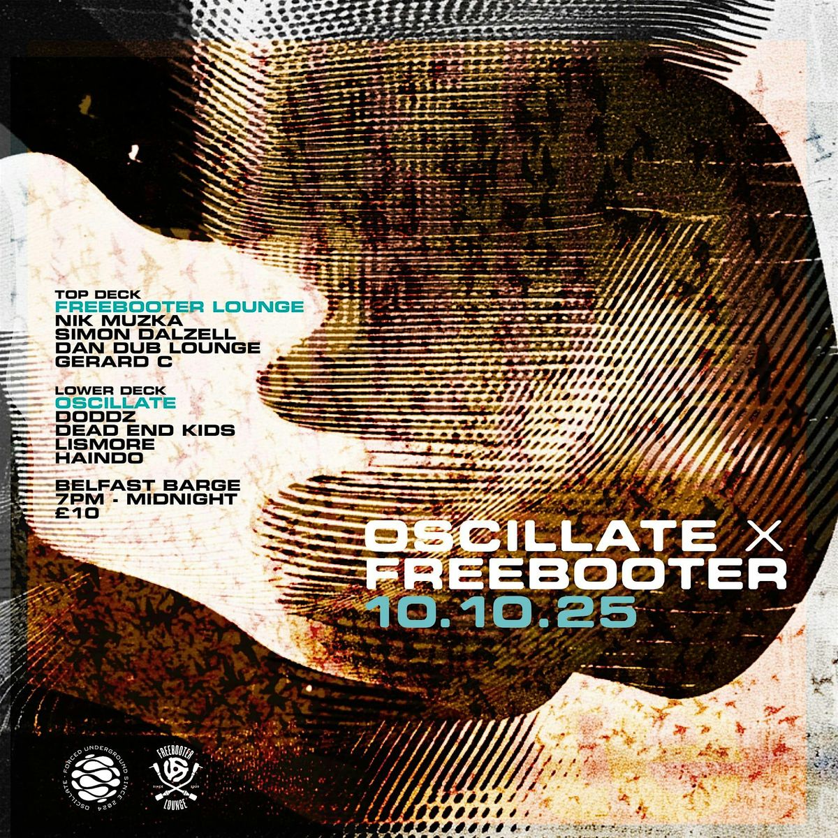 Oscillate X Freebooter, 10 October | Event in Belfast | AllEvents