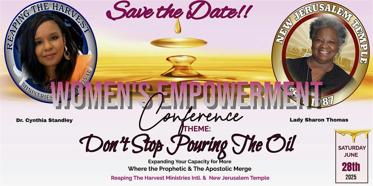 Don't Stop Pouring the Oil| Expanding Your Capacity for More, 28 June | Event in Kansas City | AllEvents