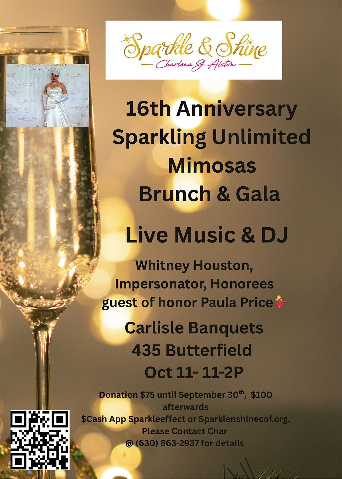 “Bottomless Mimosas Gala Brunch”, 11 October | Event in Lombard | AllEvents