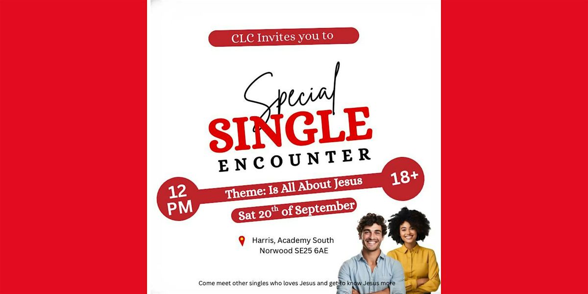 Single Encounter, 20 September | Event in London | AllEvents