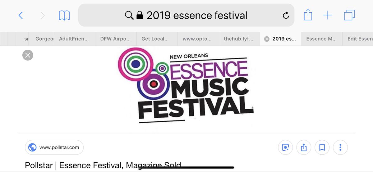 19th February 2022 Events In New Orleans Essence Festival Convention Center 2022 Event Layout