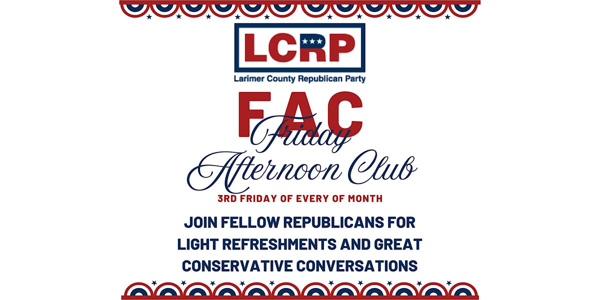 LCRP Friday Afternoon Club | Event in Fort Collins | AllEvents