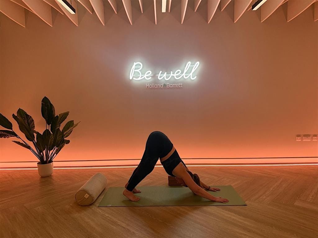 Foundations Yoga | Holland & Barrett Wellness Studio | Cardiff | Event in Cardiff | AllEvents