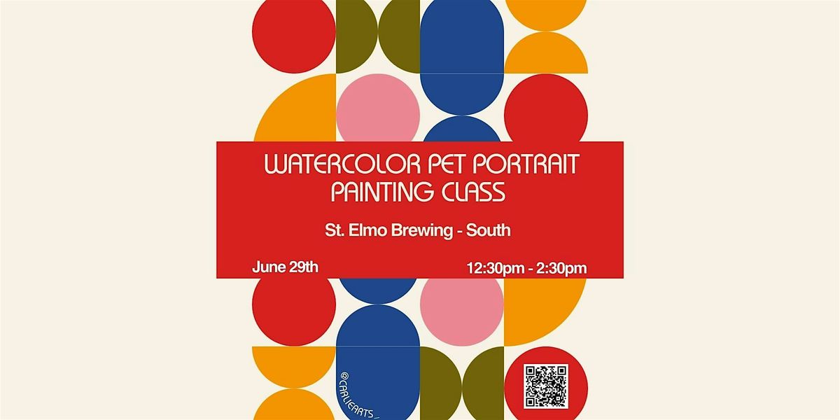 Intro to Pet Portraits: A Watercolor Workshop, 29 June | Event in Austin | AllEvents
