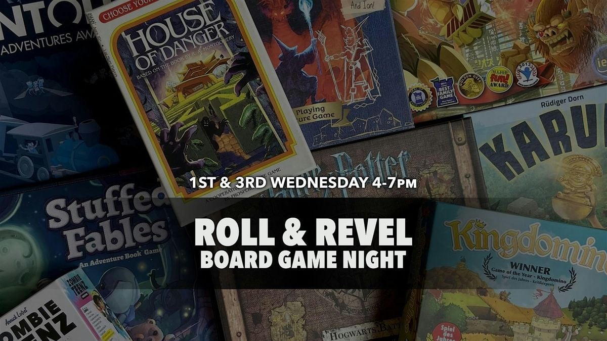 Roll & Revel Board Game Night | Event in Hanover | AllEvents