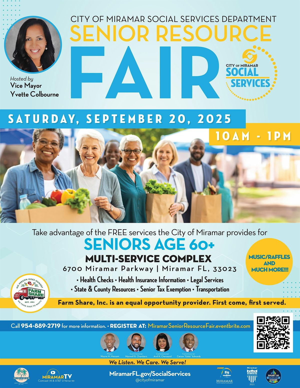 Miramar Senior Resource Fair & Food Distribution 2025, 20 September | Event in Miramar | AllEvents