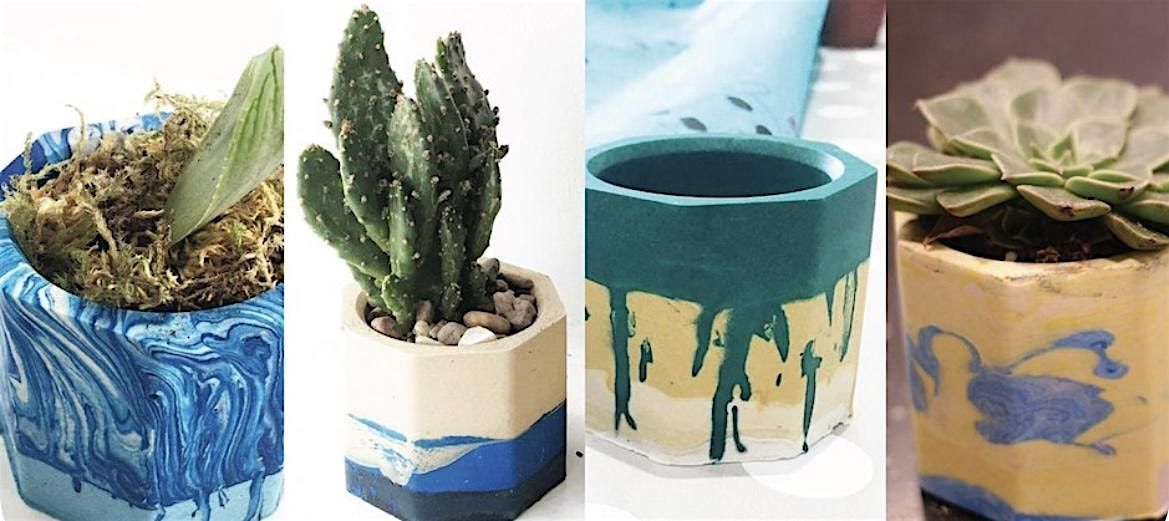 Create Jesmonite Pots with Kim Searle, 5 December | Event in West Yorkshire | AllEvents