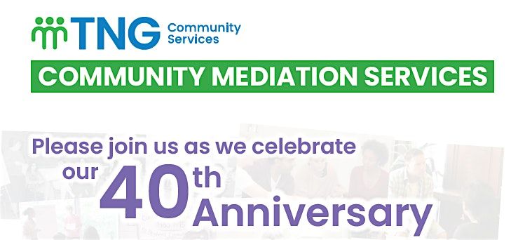 TNGCS Community Mediation Services 40th Anniversary, 18 September | Event in Toronto | AllEvents