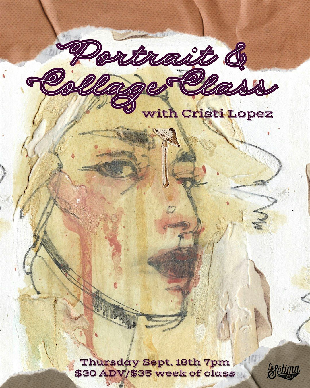 Portrait & Collage Class with Cristi Lopez | Event in Tampa | AllEvents