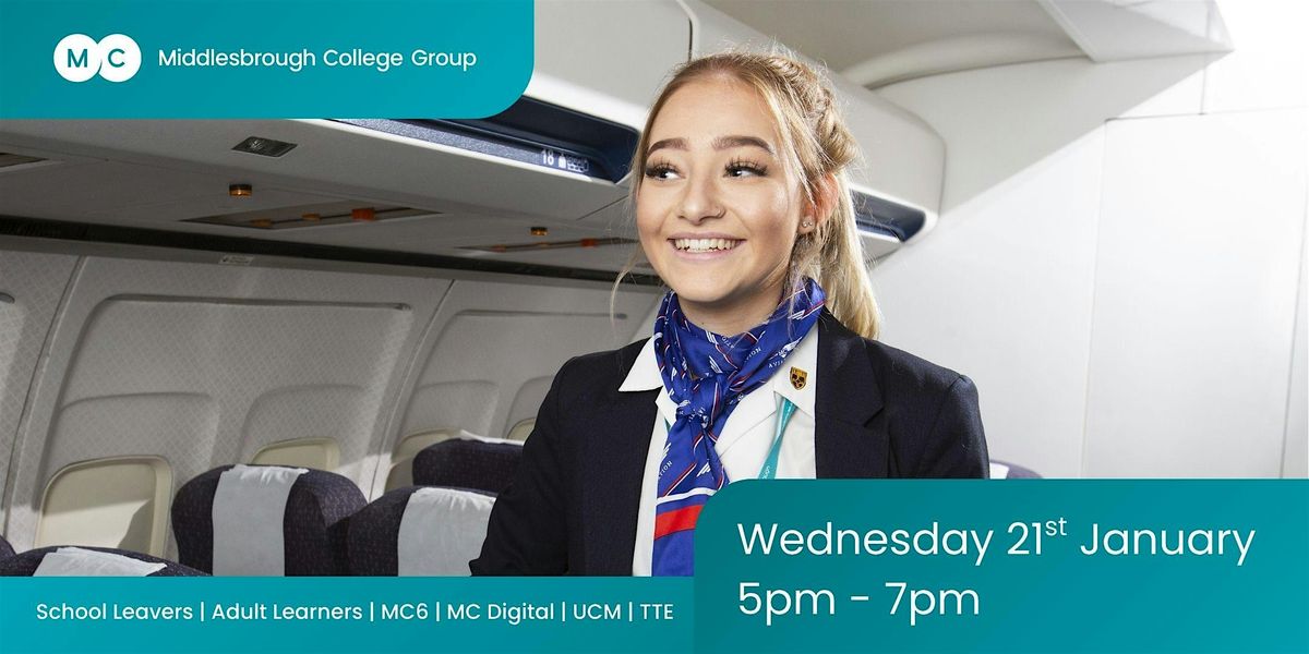 Middlesbrough College & TTE Open Event, 21 January | Event in Middlesbrough | AllEvents