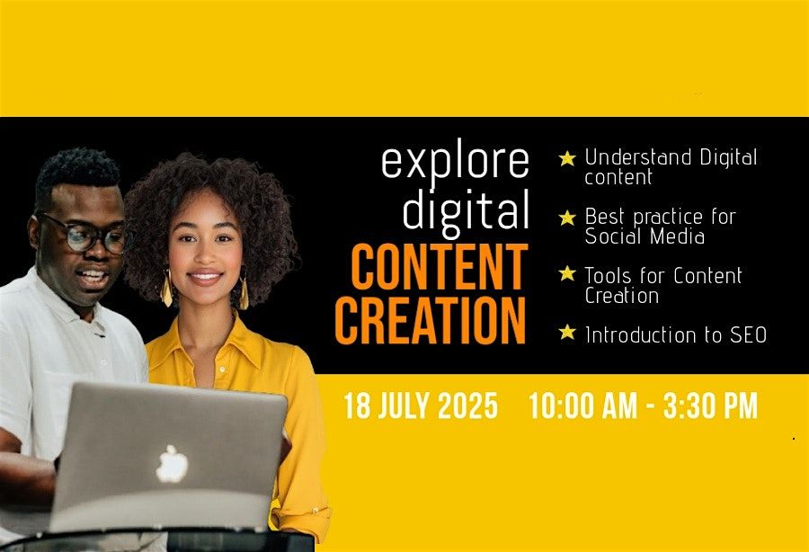 Explore Digital Content Creation, 18 July | Event in Huddersfield | AllEvents