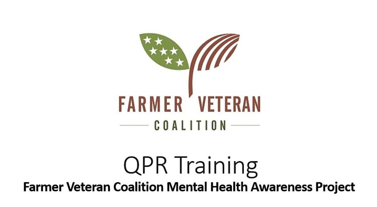 Farmer Veteran Focused QPR Suicide Gatekeeper Training, 19 September | Event in Fort Collins | AllEvents